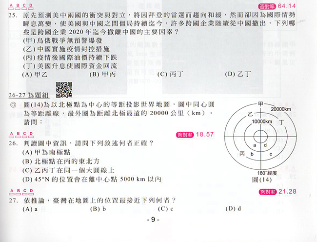 高中地理,參考書,南一